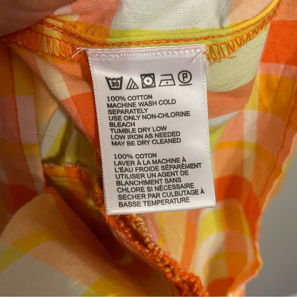 URBAN OUTFITTERS Plaid Asymmetrical Babydoll Carousel Dress - Picture 10 of 11